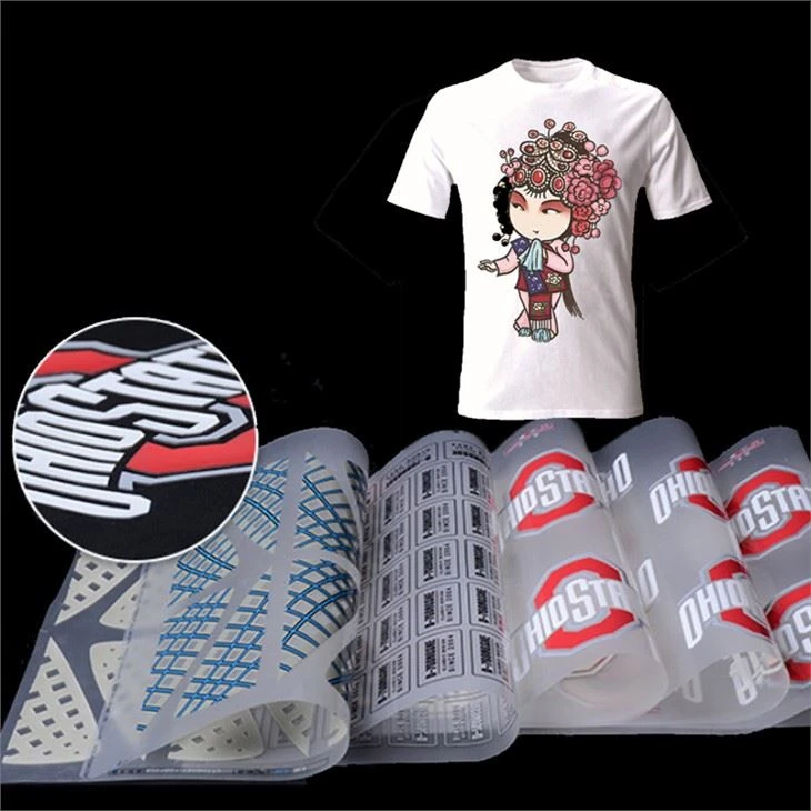 Heat Transfer Sticker T-shirt Custom Logo Use For Printed Garment